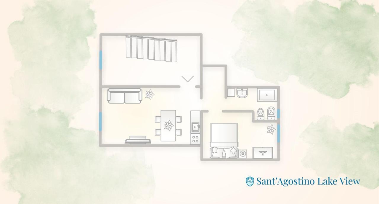 Sant'Agostino Apartments By Rent All Como Eksteriør bilde